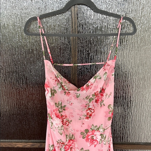 MORE TO COME Catalina Wrap Maxi Dress in Pink Floral size small. NWT - Picture 9 of 15